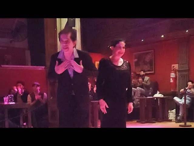 Video thumbnail for Dos Palabras (Tanturi) Maria Silvina del Bosque y Elias Abdala. La comedia tango. 11may24 (1/4)