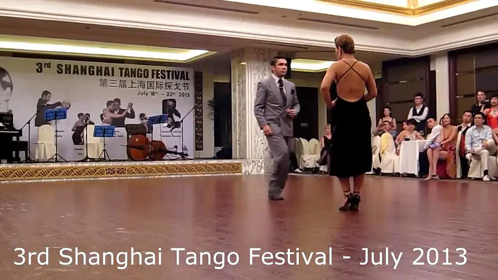 Video thumbnail for Jonatan Aguero & Vivian Yeh - 3rd Shanghai Tango Festival