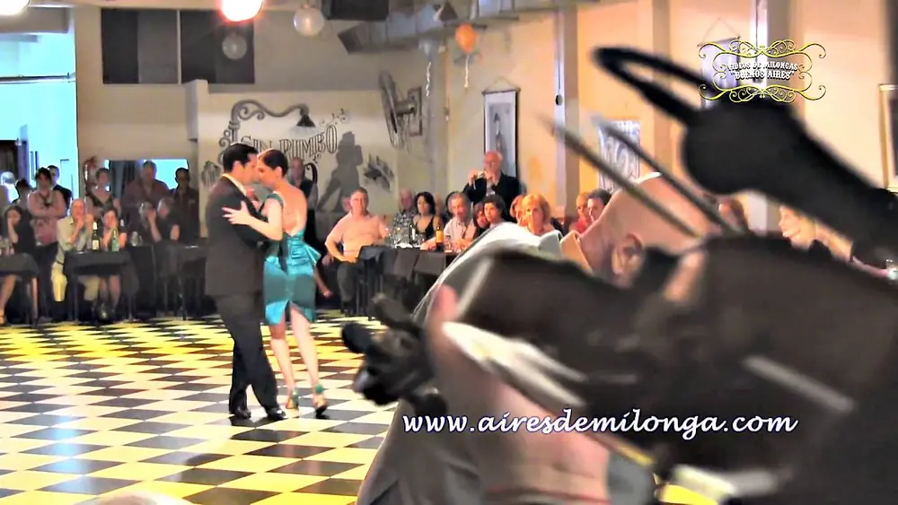 Video thumbnail for Los Reyes del Tango con  Cristian Correa y Miriam Copello en exhibición