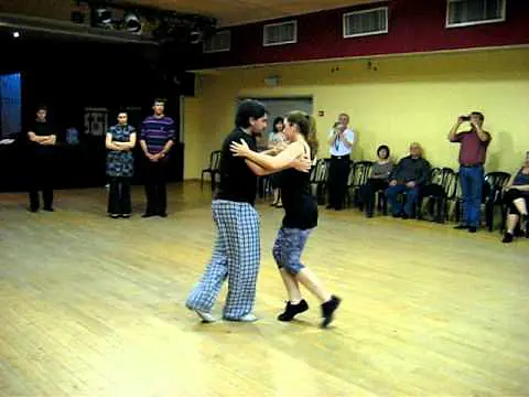 Video thumbnail for Ariadna Naveira and Fernando Sanchez. "Giros in Vals" workshop. 18.03.2011, Tel Aviv