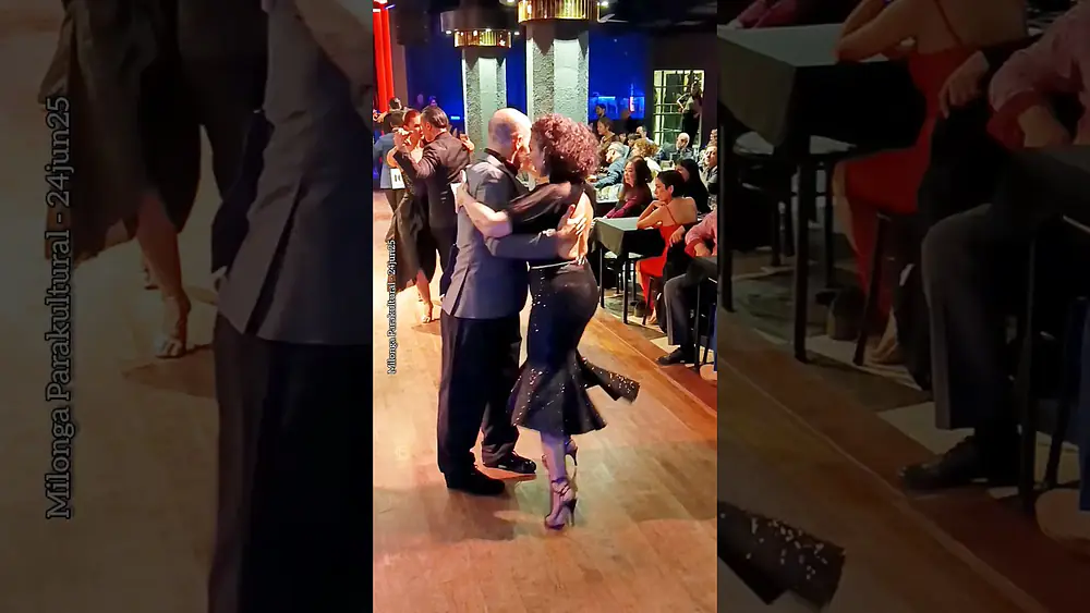 Video thumbnail of Montserrat y Maxi Broggi. Campeonato tango salón Milongueando 2025. Milonga Parakultural 24jun25