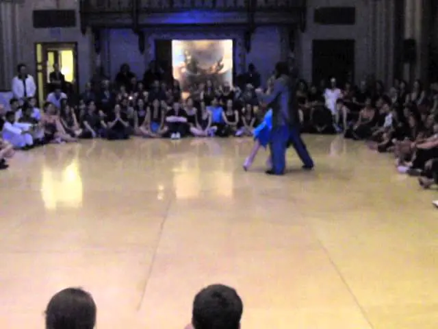 Video thumbnail for Mariano "Chicho" Frumboli & Juana Sepulveda Tango Element Baltimore 2012 Performance. DiSarli