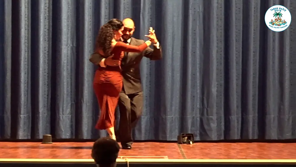 Video thumbnail for Santiago Castro Francesca Del Buono - NUOVA ACCADEMIA ROMANA DEL TANGO - Tango Oasis 2018