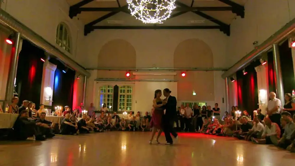 Video thumbnail for Anna Sol &  Aldo Velásquez, tango, Como se pianta la vida, Rodriguez, Taba Copenhagen, Sep 2013