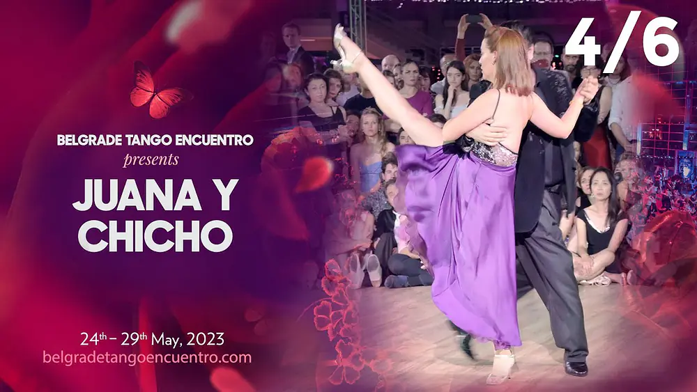 Video thumbnail for Juana Sepulveda & Chicho Frumboli @Belgrade Tango Encuentro 2023 4/6