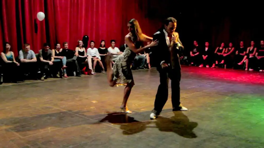 Video thumbnail for Juan Cantone and Sol Orozco at Cellspace, Malerba "Gitana Rusa", 11-28-2012