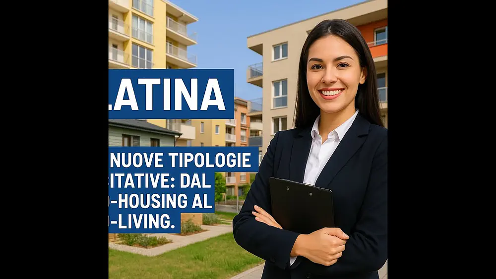 Video thumbnail of Latina e le Nuove Abitazioni: Co-Housing e Co-Living Rivoluzionano il Mercato Immobiliare