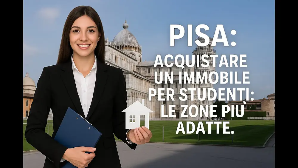 Video thumbnail of Pisa: Dove Comprare Casa per Affittare agli Studenti? Le Zone Migliori da Conoscere!