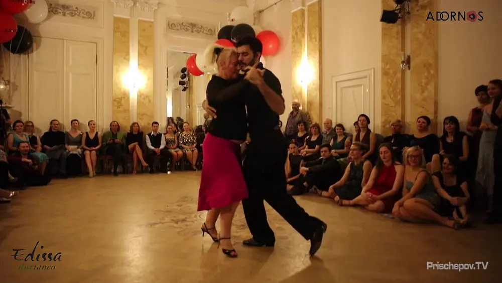Video thumbnail for Adrian Romeo Ferreyra & Elvira Malishevskaya, 1-2, White Tango Festival 2016 24-27.11.2016