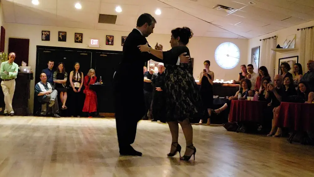 Video thumbnail for Graciela Gonzalez & Adam Cornett, Blue Milonga 051218, Belmont, MA