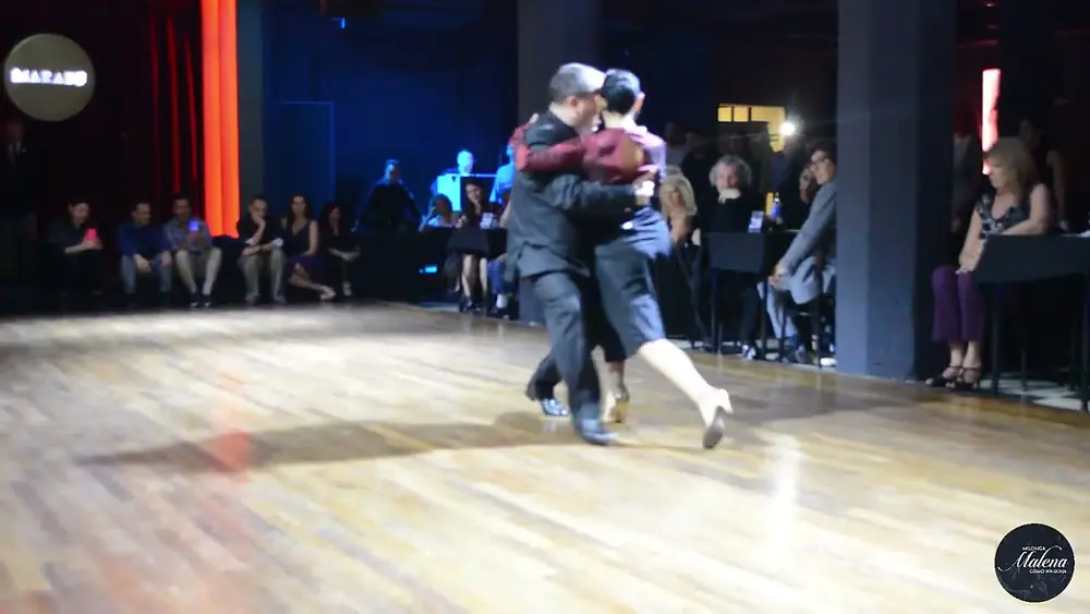 Video thumbnail for Natalia Hills & Hernán Álvarez Prieto en Milonga Malena "COMO NINGUNA"!!! 3/4