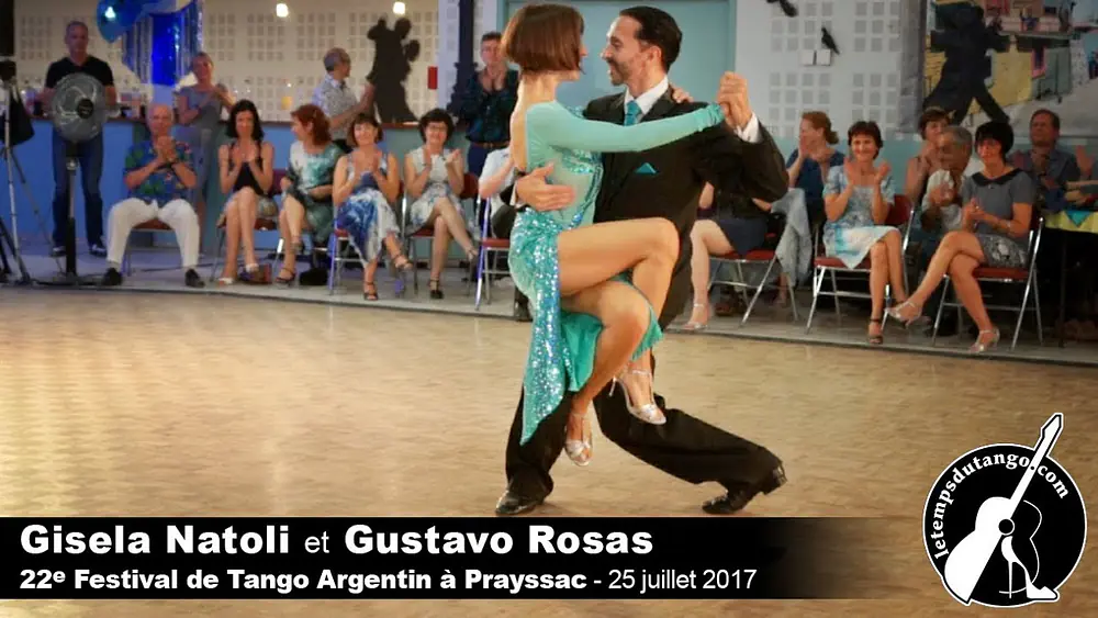 Video thumbnail for Milonga del Recuerdo - Gisela Natoli et Gustavo Rosas - Festival de Prayssac 2017