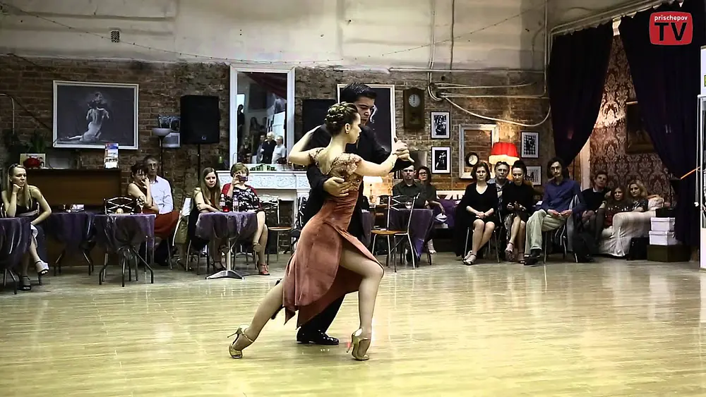 Video thumbnail for Cristhian Sosa & Maria Noel Sciuto, 4-4, Russia, Moscow, Milonga "Planetango" 23.03.2013