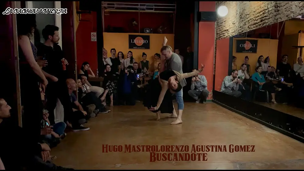 Video thumbnail for Hugo Mastrolorenzo y Agustina Gomez - EL CACHIVACHE Tango Buscandote milonga dance demo