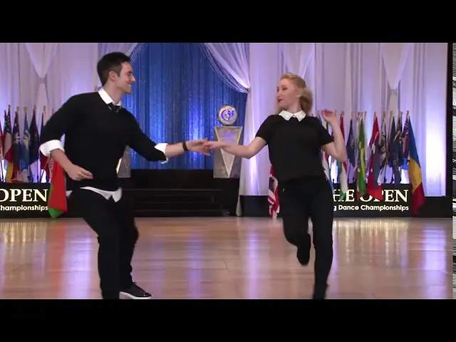 Video thumbnail for Танец  Jordan Frisbee and Victoria Henk в аранжировке под музыку Chuck Berry "Nadine".