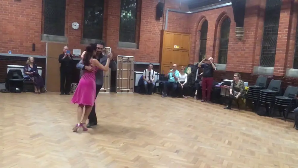 Video thumbnail for Alexandra Wood & Guillermo Torrens Classes at Reading Tango Club - Working with Vals
