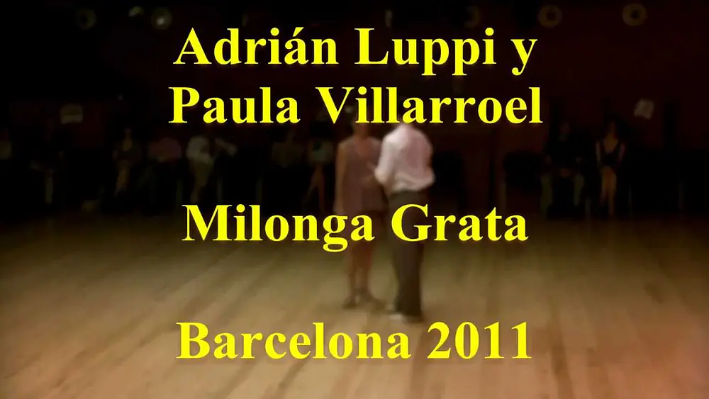Video thumbnail for Paula Villarroel y Adrian Luppi
