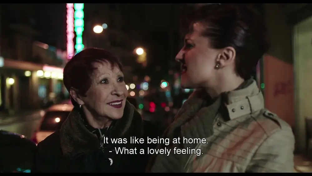 Video thumbnail for Maria Nieves Rego y Alejandra Gutty ı street scene #OurLastTangofilm