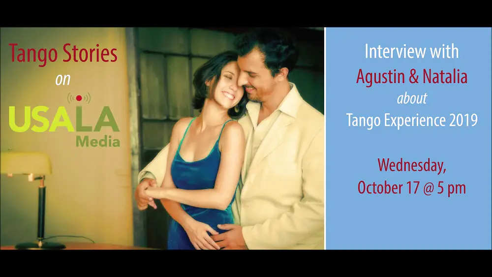 Video thumbnail for Episode 14 - Agustin Venturino & Natalia Aguero (Tango Stories on USALA Radio)