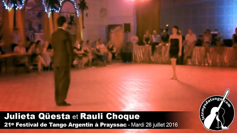 Video thumbnail for Oigo Tu Voz - Julieta Qüesta et Rauli Choque - Prayssac 2016