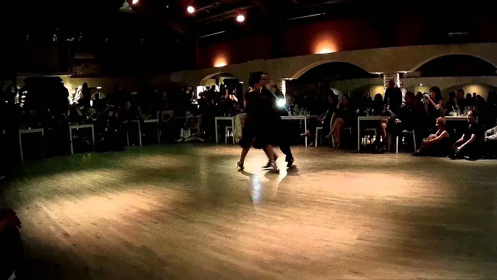Video thumbnail for Daniel Nacucchio Y Cristina Valeria Sosa - Mano Brava - Barrio Tango - Roma 27/02/2015