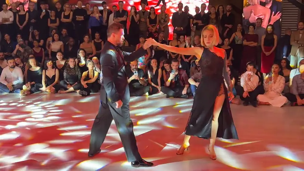 Video thumbnail for Dmitry Vasin & Stefany Ortiz - Their 2 nd dance at the Tango 2 Istanbul 2024 Festival