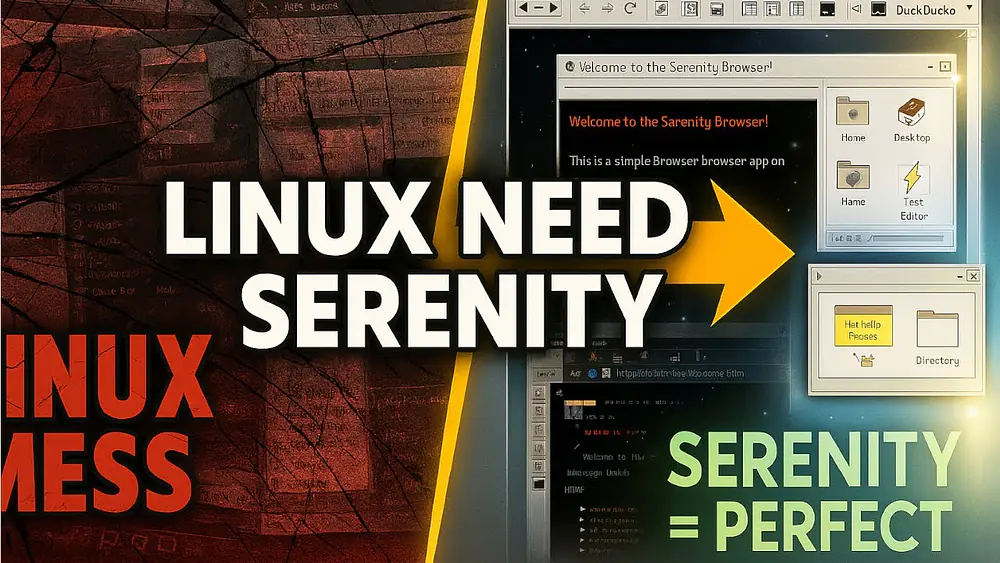 Video thumbnail of LINUX need serenity