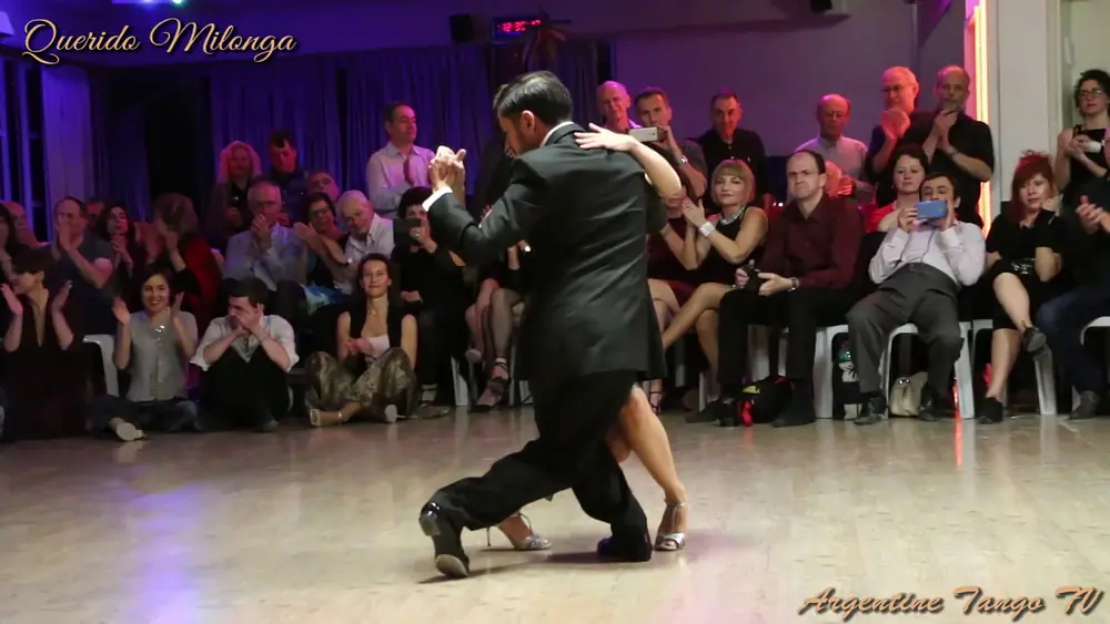 Video thumbnail for Yanina Quiñones y Neri Piliù  - Tango - (1/4) - Querido Milonga, Tel-Aviv - 11-01-2019