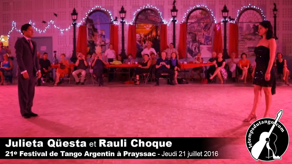 Video thumbnail for La Serenata - Julieta Qüesta et Rauli Choque - Prayssac 2016