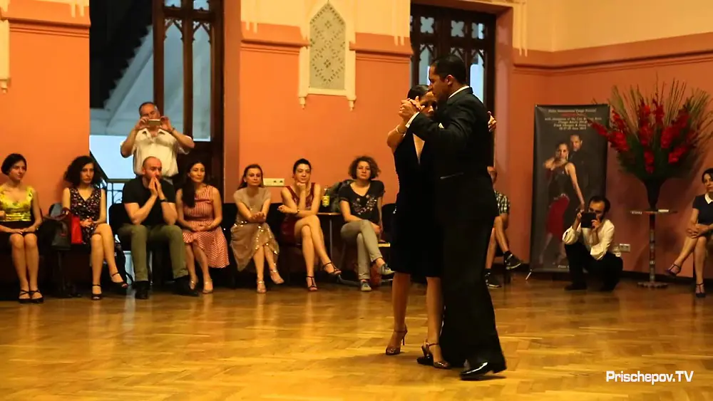 Video thumbnail for Frank Obregón & Jenny Gil, 2-4, Tbilisi International Tango Festival Aromas 2015