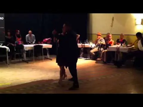 Video thumbnail for Tihamer Bogdan and Katalin Czidor  dancing Fumando espero.