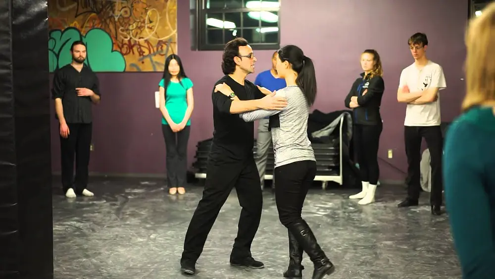 Video thumbnail for Argentine Tango Class with Guillermo Merlo: Turns (Giros) 1
