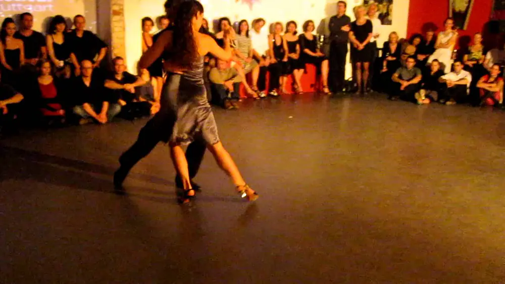 Video thumbnail for Dominic Bridge and Sigrid Van Tilbeurgh, Tango Schneball Festival 2012, Stuttgart 2/4