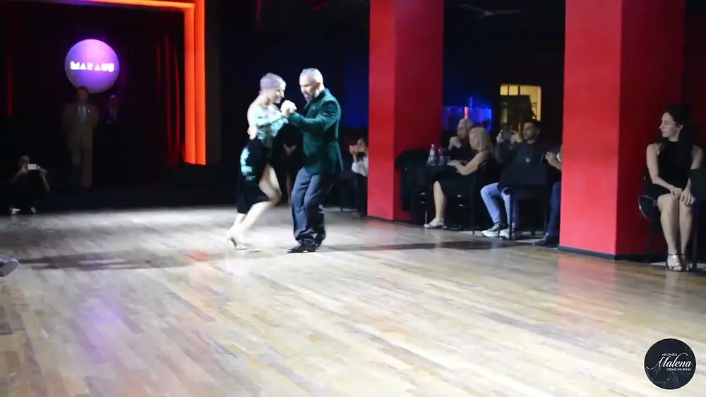 Video thumbnail for Aurora Lubiz & Claudio Gonzalez en Milonga Malena "COMO NINGUNA"!! 1/4