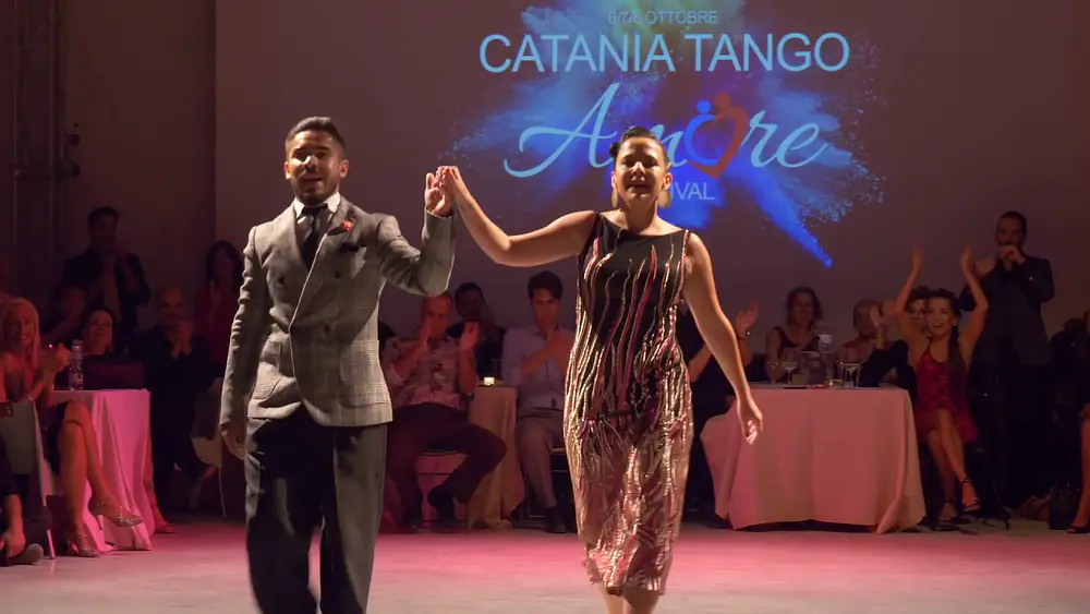 Video thumbnail for Virginia Pandolfi & Jonatan Aguero. Catania Tango Amore 2017. FULL SHOW