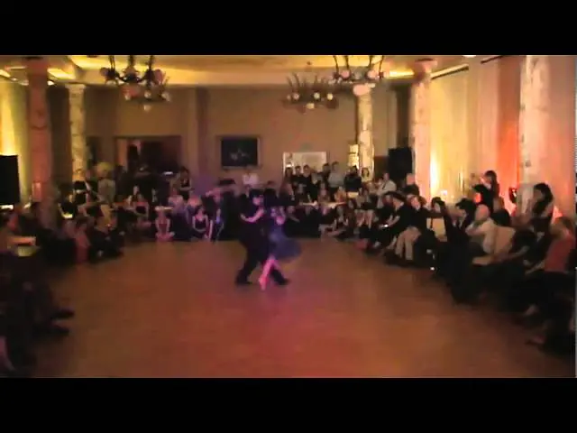Video thumbnail for Alejandra Hobert & Adrian Veredice, tango argentino show (1), Warsaw, 08.04.2011