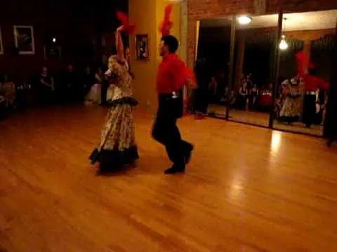 Video thumbnail for Folklore Argentina - Argentine Folk  Dance   Malambo & Zamba - Oscar  Mandagaran & Georgina Vargas