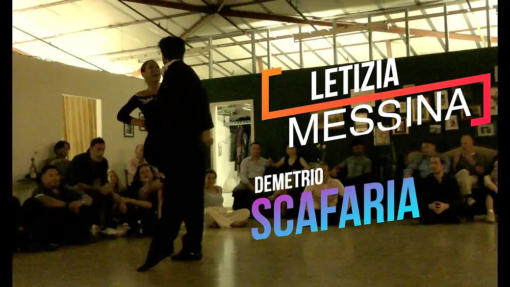 Video thumbnail for Milonga de Mis Amores - J. D'Arienzo - Letizia Messina Y Demetrio Scafaria