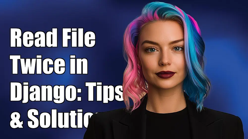 Video thumbnail of How to Read InMemoryUploadedFile Twice in Django: Solutions and Tips