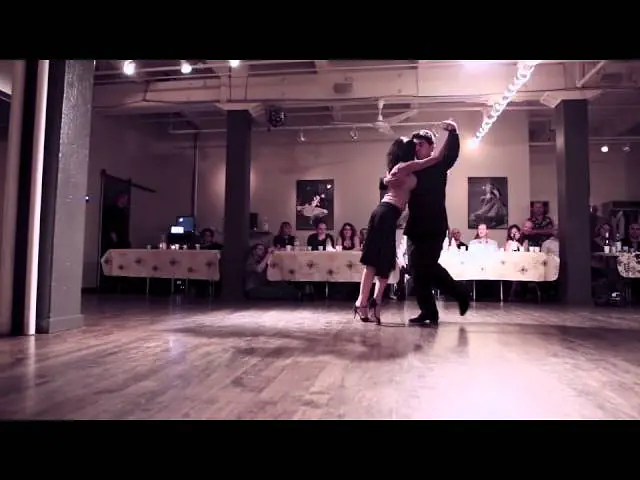 Video thumbnail for Eva Garlez & Pablo Rodriguez, ESA NOCHE, Alfredo de Angelis con Julio Martel