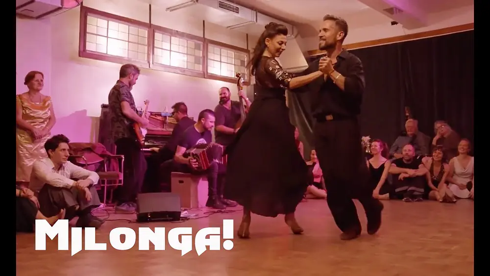 Video thumbnail for EL CACHIVACHE Silvana Anfossi & Guille Peque Barrionuevo. Milonga!