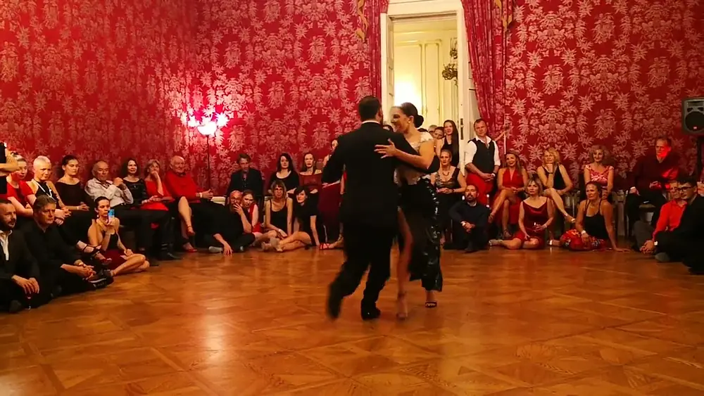 Video thumbnail for Loukas Balokas Georgia Priskou, Si dejaras de quererme, Juan D'Arienzo, Oktoberpest Tango Festival