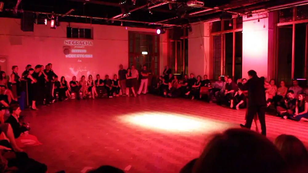 Video thumbnail for Jorge Díspari and María "La Turca" Performing at Negracha Tango Club. 27th September 2013. (1)