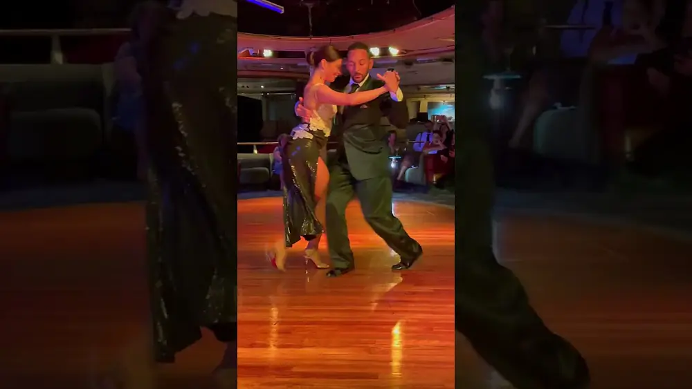 Video thumbnail for Loukas Balokas-Georgia Priskou-Milonga de 83 2/5 -Juan D'Arienzo-Cruise Tango Fest