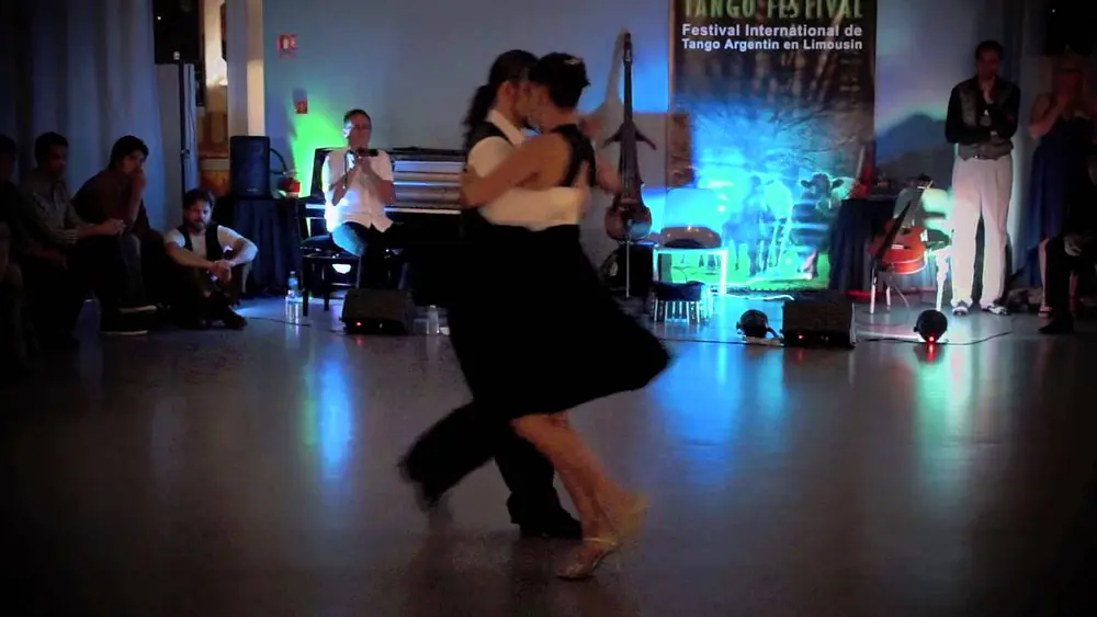 Video thumbnail for Virginia Uva & César Agazzi - Limouzi Tango Festival 2014 - Tango A Vivre Limoges