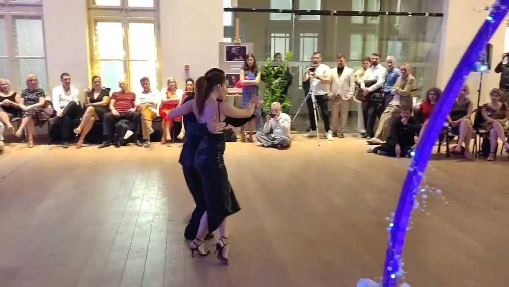 Video thumbnail for Sueño de Tango Niš, Milonga Gran Sueño, 14.1.2023,performance by Georgia Priskou &  Loukas Balokas 3