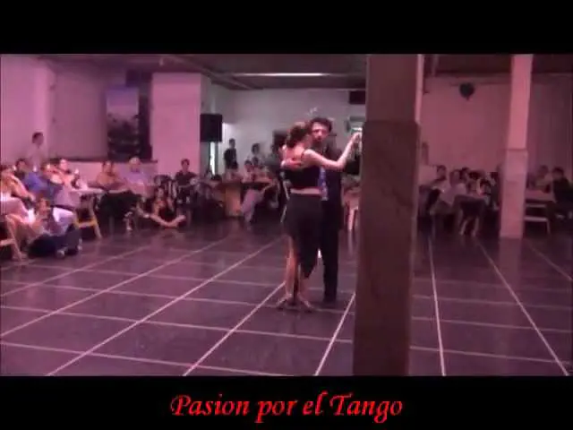 Video thumbnail for NATALIA CRISTOBAL RIVÉ & ANDRES MOLINA bailando el Vals LA SERENATA DEL AYER en FLOREAL MILONGA