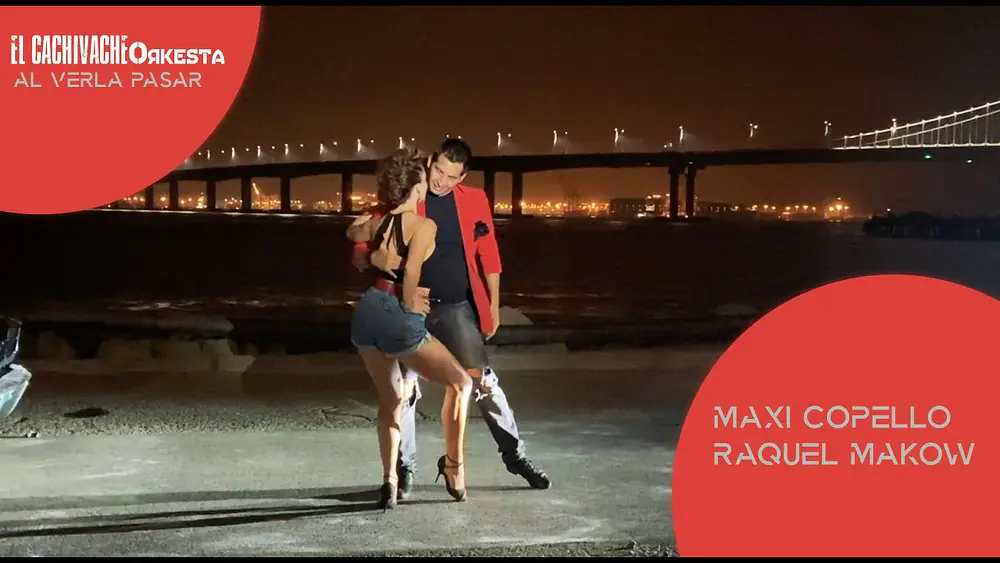 Video thumbnail for Maxi Copello & Raquel Makow Dance Al Verla Pasar - Tango on the street - Cachivache - Pedro Laurenz