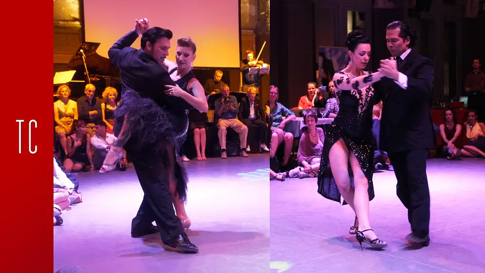 Video thumbnail for Tango: Valeria Maside y Sebastián Arce y Mariana Montes y  Anibal Lautaro, 8/6/2019, Antwerpen TF