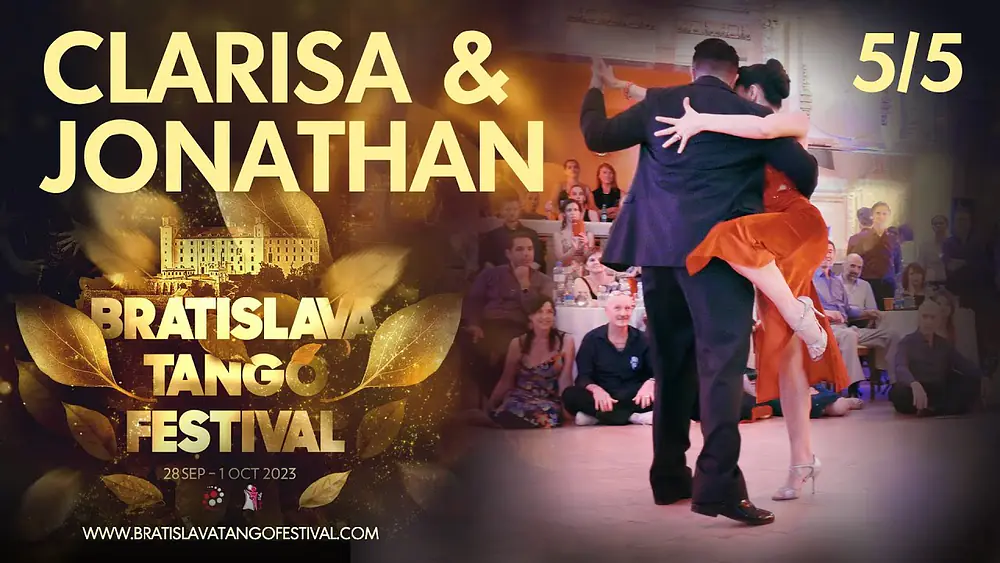 Video thumbnail for Jonathan Saavedra & Clarisa Aragon @Bratislava Tango Festival 2023 5/5 - La Espuela